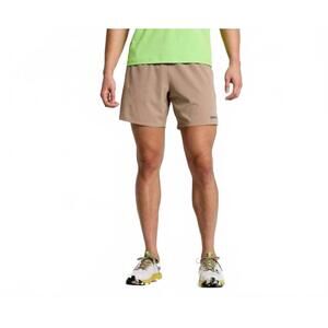 NEW SAUCONY explorer utility short in brown